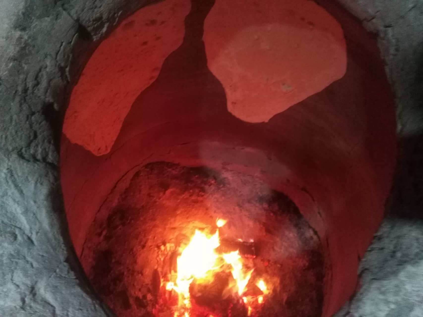 نان گندم سبوس کامل  هیزمی   (سایز بزرگ)